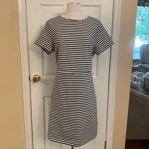 Black & White Striped Dress